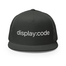 Display Code Logo Cap