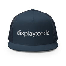 Display Code Logo Cap
